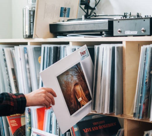 Schallplatten Sammlung