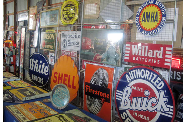 Reklame Schilder Sammlung